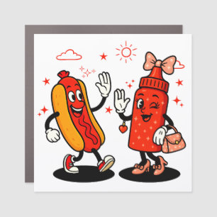 I Squirt On Juicy Wieners Adult Humor Funny Car Magnet