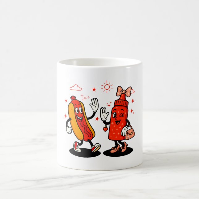 I Squirt On Juicy Wieners Adult Humor Funny Coffee Mug (Center)
