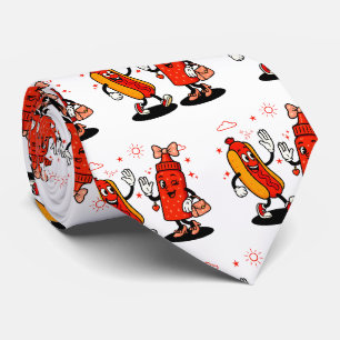 I Squirt On Juicy Wieners Adult Humor Funny Neck Tie