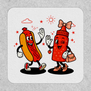 I Squirt On Juicy Wieners Adult Humor Funny Patch