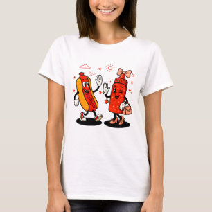 I Squirt On Juicy Wieners Adult Humor Funny T-Shirt
