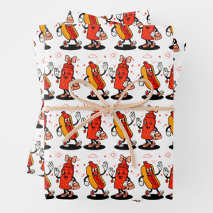 I Squirt On Juicy Wieners Adult Humor Funny Wrapping Paper Sheets
