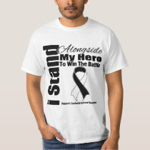 I Stand Alongside My Hero Carcinoid Cancer T-Shirt