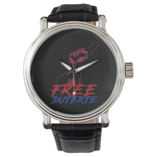 I Stand For Duterte Free DU30 Free Duterte Watch