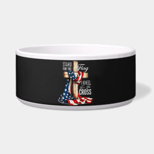 I Stand For The Flag And Kneel For The Cross Bowl