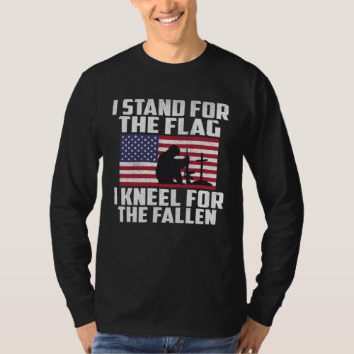 I Stand For The Flag Kneel For The Fallen Memorial