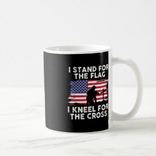 I Stand For The Flag Memorial Day Never Forget Vet Coffee Mug