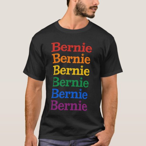 I Stand with Bernie Sanders _ LGBT for Bernie Sand T_Shirt