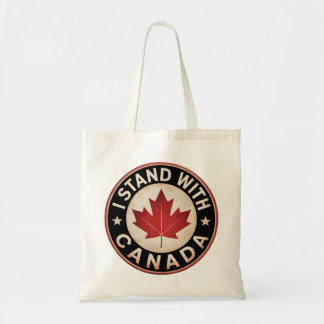 I stand with Canada Tote Bag