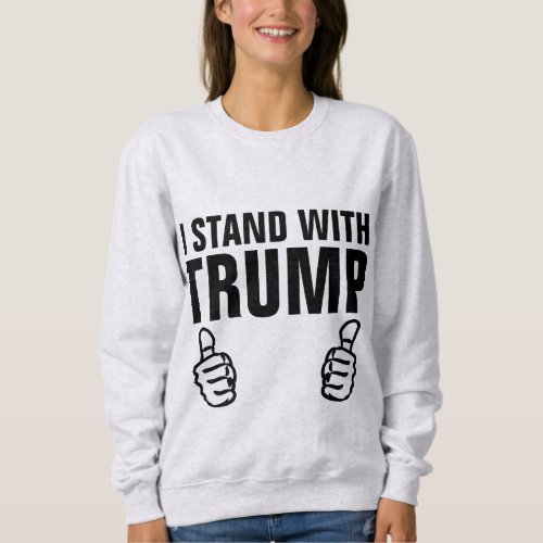 I STAND WITH DONALD TRUMP T_shirts