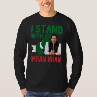 I Stand With Imran Khan PTI Party Pakistan Support T-Shirt