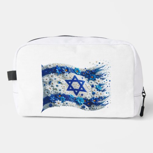 I stand with Israel Israel flag Toiletry bag Dopp Kit