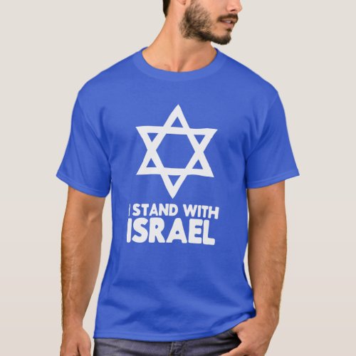 I Stand With Israel Jewish Non_Distressed Vintage T_Shirt