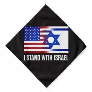 I Stand with Israel Patriotic Bandana