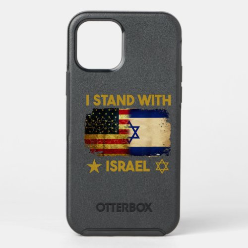 I Stand With Israel Shirt I Stand With Israel Amer OtterBox Symmetry iPhone 12 Pro Case