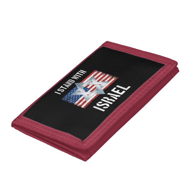 i stand with israel trifold wallet (Bottom)