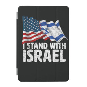 I Stand With Israel USA American Flag  iPad Mini Cover