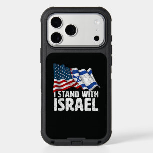 I Stand With Israel USA American Flag  iPhone 17 Pro Max Case