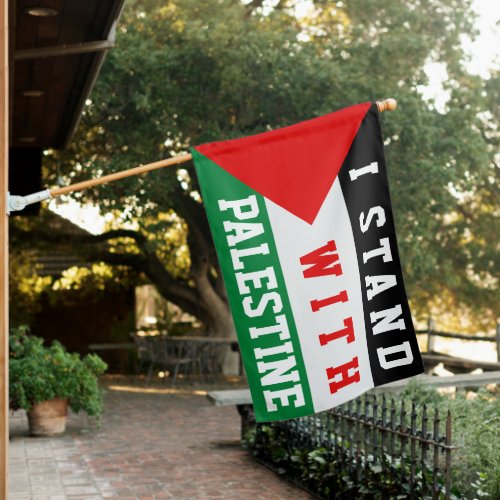i STAND WITH PALESTINE Flag