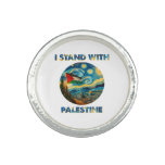 I Stand with Palestine Ring