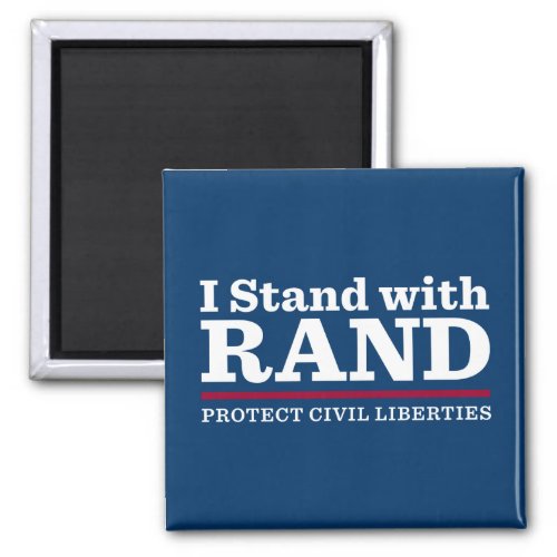 I Stand With Rand Magnet