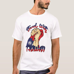I Stand With Taiwan Free Taiwan T-Shirt