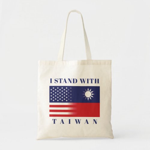 I Stand With Taiwan Tote Bag
