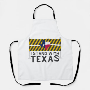 I Stand With Texas Apron