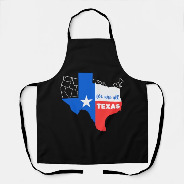 I Stand With Texas Apron (Front)