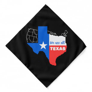 I Stand With Texas Bandana