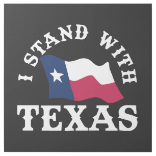 I Stand With Texas Gallery Wrap