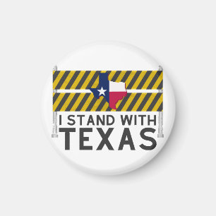 I Stand With Texas Magnet