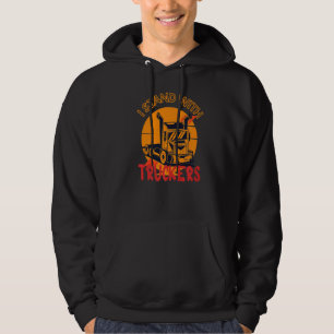 I Stand With Truckers Proud To Support Our Truck D Hoodie