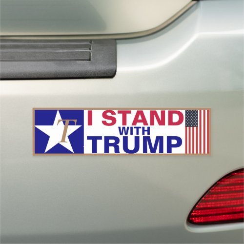 I Stand With TRUMP  Car Car Magnet