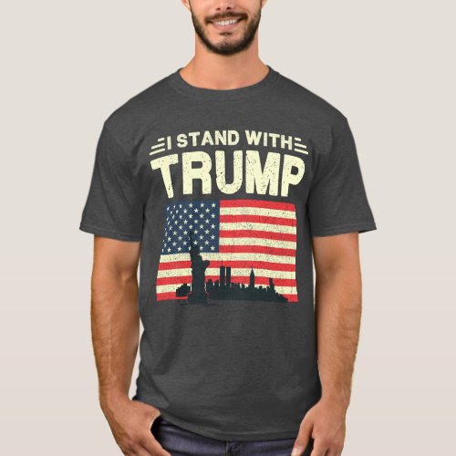 I Stand With Trump T_Shirt