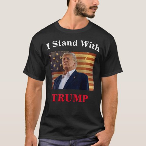 I Stand With Trump T_shirt