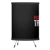 I stand with Trump Tripod Lamp (Left)