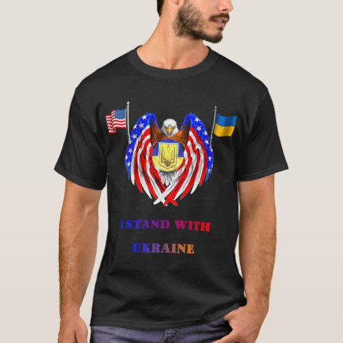 I Stand With Ucraine  I Stand With Ucrainerussia T_Shirt