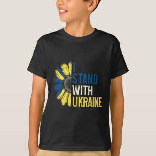 I Stand With Ukraine 2025 Shirts Ukrainian Flag Fr
