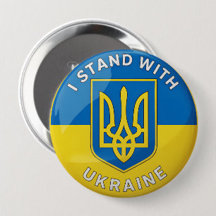 i stand with Ukraine Button