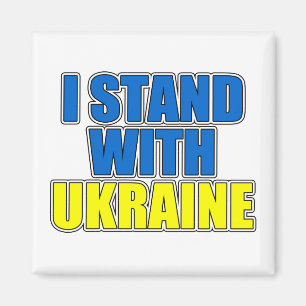 I Stand With Ukraine Magnet