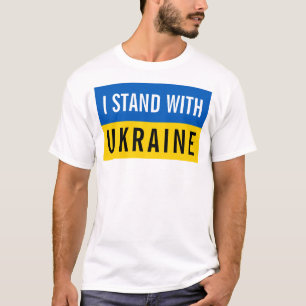 I Stand With Ukraine Political T-Shirt