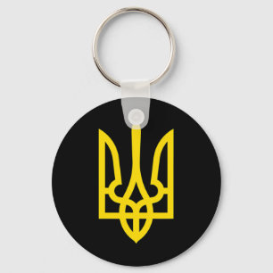 I Stand With Ukraine Shirt Ukraine Flag Support Uk Keychain