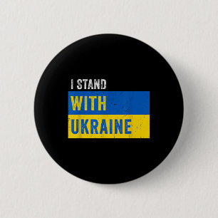 I Stand With Ukraine _ Stop Putin Stop War Support Button