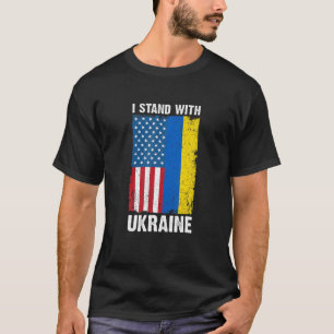 I Stand With Ukraine Support T-Shirt