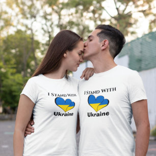 I Stand With Ukraine Support T-Shirt