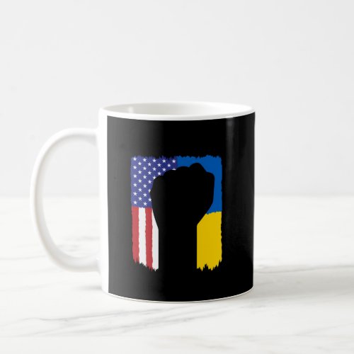I Stand With Ukraine Support Ukraine Pray For Ukra Coffee Mug