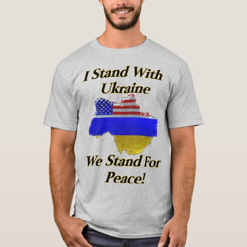 I Stand With Ukraine T_Shirt