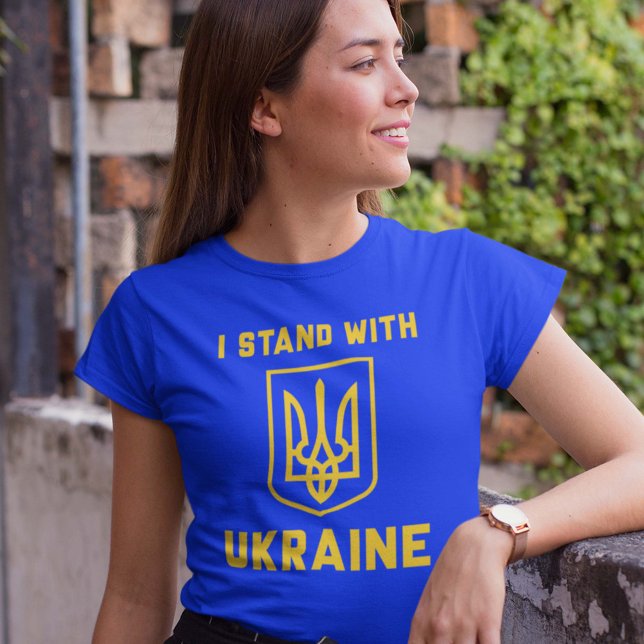 I Stand With Ukraine T-Shirt (Creator Uploaded)