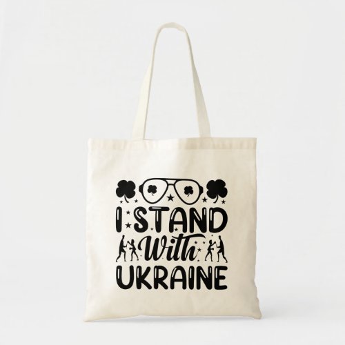 I stand with Ukraine Tote Bag
